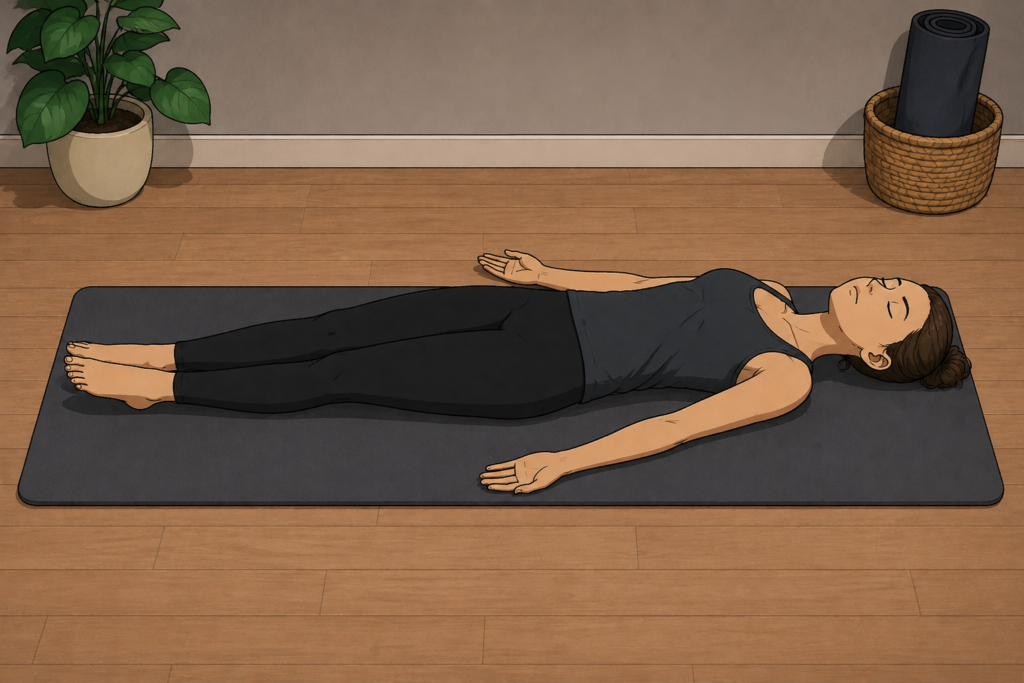 Nervous system shut down disguised as peacefulness